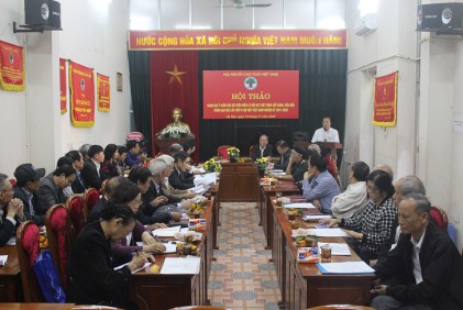 Trung ương Hội NCT Việt Nam: Tổ chức Hội thảo lấy ý kiến tham gia Dự thảo sửa đổi, bổ sung Điều lệ Hội NCT Việt Nam nhiệm kỳ 2021 - 2026