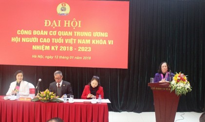 Đại hội Công đoàn Cơ quan Trung ương Hội NCT Việt Nam lần thứ VI (nhiệm kỳ 2018 – 2023)
