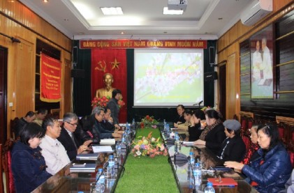 Cơ quan Trung ương Hội tổ chức gặp mặt, chúc Tết cán bộ, nhân viên, người lao động trong cơ quan nhân dịp Tết cổ truyền.