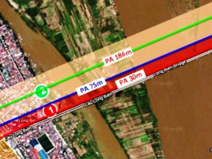 Hà Nội chọn vị trí xây cầu đường sắt cách cầu Long Biên 75m 