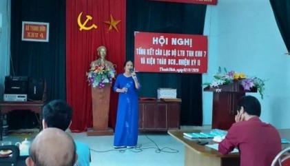 Xã Thanh Đình, TP Việt Trì, tỉnh Phú Thọ: CLB Liên thế hệ tự giúp nhau Khu 7
