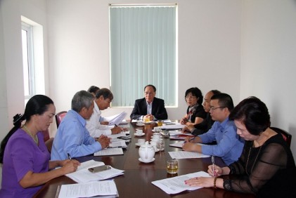 Đoàn kiểm tra, giám sát Trung ương Hội NCT Việt Nam làm việc tại tỉnh tại tỉnh Lào Cai
