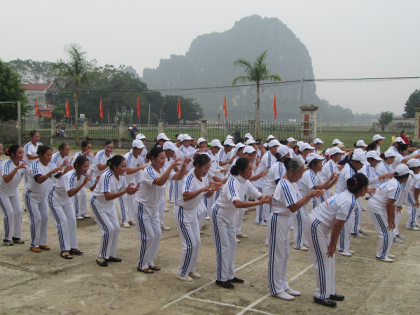 NCT huyện Cẩm Thủy, tỉnh Thanh Hóa: Sôi nổi phong trào thể dục thể thao