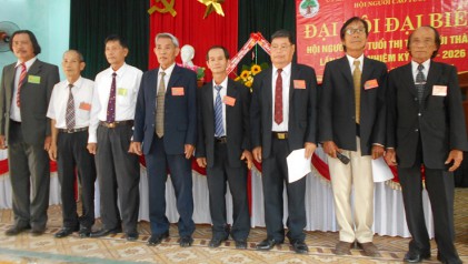 Hội NCT thị trấn Núi Thành, huyện Núi Thành, tỉnh Quảng Nam: Tổ chức thành công Đại hội đại biểu lần thứ VI, nhiệm kỳ 2021 – 2026