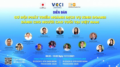 Diễn đàn Cơ hội phát triển ngành dịch vụ kinh doanh dành cho NCT tại Việt Nam