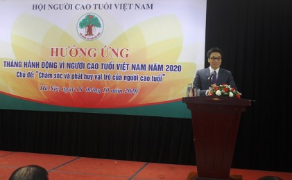 Trung ương Hội NCT Việt Nam: Tổ chức chương trình hưởng ứng Tháng hành động vì NCT Việt Nam năm 2020