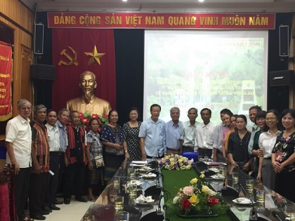 Hội NCT huyện Đakrông, tỉnh Quảng Trị thăm Trung ương Hội NCT Việt Nam