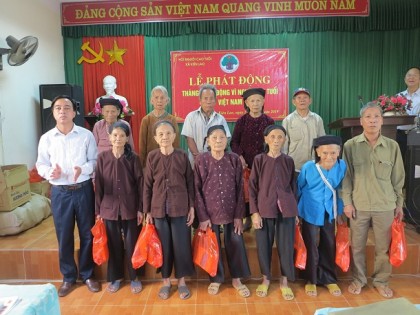 Xã Kiên Lao tổ chức Tháng hành động vì NCT Việt Nam năm 2019