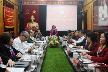 Hội nghị Ban Thường vụ Trung ương Hội NCT Việt Nam lần thứ X, khóa V