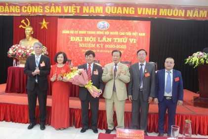 Đảng bộ cơ quan Trung ương Hội NCT Việt Nam: Tổ chức Đại hội lần thứ VI, nhiệm kỳ 2020 – 2025