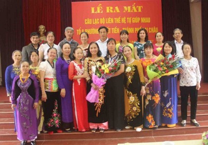 Phường Quyết Tiến, TP Lai Châu, tỉnh Lai Châu: Ra mắt Câu lạc bộ Liên thế hệ tự giúp nhau 