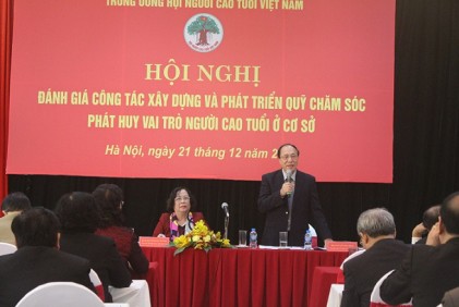 Trung ương Hội NCT Việt Nam: Tổ chức Hội nghị đánh giá công tác xây dựng, phát triển Quỹ Chăm sóc và Phát huy vai trò NCT ở cơ sở