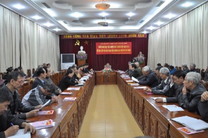 Hội NCT thành phố Lao Cai tổ chức triển khai chuyên đề năm 2014 về học tập và làm theo tấm gương đạo đức Hồ Chí Minh
