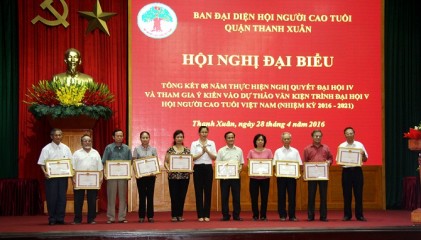 Quận Thanh  Xuân, TP Hà Nội:<P>  Xây dựng Hội vững mạnh để chăm lo hội viên tốt hơn