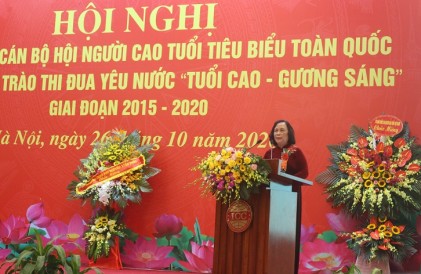 Bài phát biểu của Chủ tịch Hội NCT Việt Nam Phạm Thị Hải Chuyền tại Hội nghị biểu dương cán bộ Hội NCT tiêu biểu toàn quốc trong phong trào thi đua yêu nước Tuổi cao - Gương sáng giai đoạn 2015 - 2020