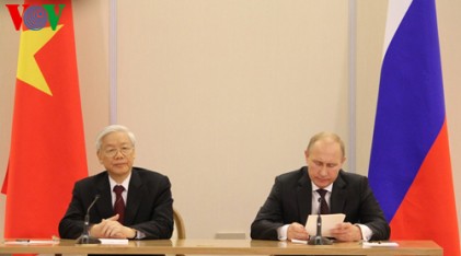 Tuyên bố chung về tiếp tục tăng cường quan hệ đối tác chiến lược toàn diện giữa CHXHCN Việt Nam và Liên bang Nga 