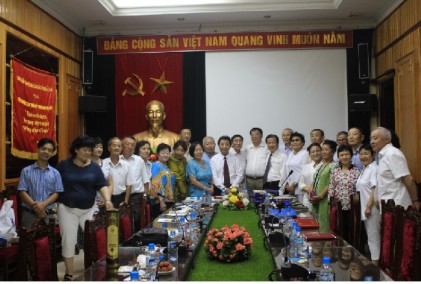 Đoàn đại biểu cấp cao Hội Người cao tuổi Mông Cổ thăm và làm việc với Trung ương Hội Người cao tuổi Việt Nam.