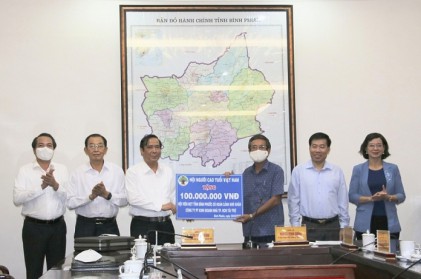 Đoàn công tác Trung ương Hội NCT Việt Nam làm việc với Tỉnh ủy, UBND tỉnh Bình Phước: Tiếp tục phát huy tiềm năng người cao tuổi trong tình hình mới