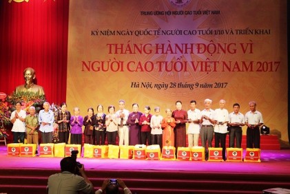Trung ương Hội NCT Việt Nam: Tổ chức kỷ niệm Ngày Quốc tế NCT 1/10 và triển khai Tháng hành động vì NCT Việt Nam năm 2017