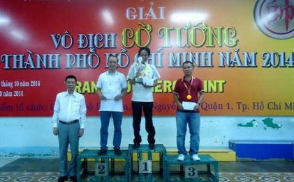 Giải cờ tướng vô địch TPHCM 2014: Trềnh A Sáng lập cú đúp