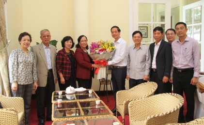 Chủ tịch Hội NCT Việt Nam Phạm Thị Hải Chuyền làm việc với lãnh đạo TP Hải Phòng: Người cao tuổi là cầu nối quan trọng giữa người dân với Đảng