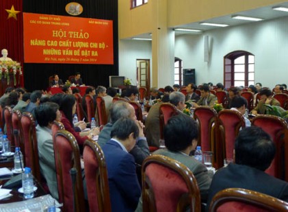 Nâng cao chất lượng chi bộ - kinh nghiệm thực tiễn từ cơ sở
