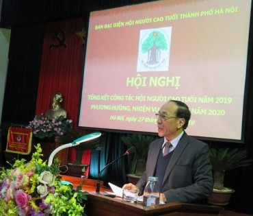 Hội NCT thành phố Hà Nội: Tổng kết công tác Hội NCT năm 2019, bàn phương hướng nhiệm vụ công tác năm 2020