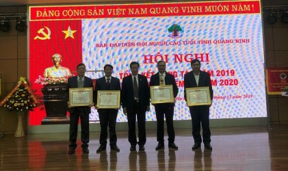 Hội NCT tỉnh Quảng Ninh: Tổng kết công tác Hội năm 2019, triển khai nhiệm vụ năm 2020