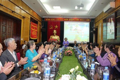 Hội NCT thành phố Móng Cái, tỉnh Quảng Ninh thăm Trung ương Hội NCT Việt Nam