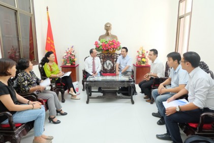 Trung ương Hội NCT Việt Nam: Đón tiếp lãnh đạo Công ty Cổ phần Platz