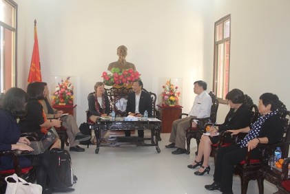 Lãnh đạo Trung ương Hội NCT Việt Nam: Tiếp và làm việc với đại diện Tổ chức Hỗ trợ NCT Đức