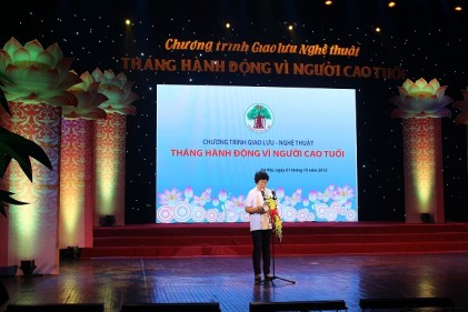 Chương trình giao lưu nghệ thuật<P>  “Tháng hành động vì Người cao tuổi Việt Nam”