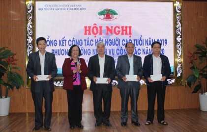 Hội NCT tỉnh Hòa Bình: Tổng kết công tác năm 2019, đề ra phương hướng nhiệm vụ năm 2020