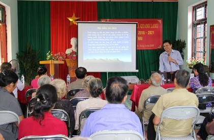 Hội NCT tỉnh Lạng Sơn: Quan tâm phối hợp chăm sóc sức khỏe hội viên