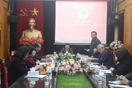 Khối Thi đua số I Hội NCT Việt Nam: Tổ chức hội nghị tổng kết và bình xét thi đua năm 2021
