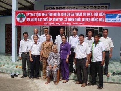Hội Người cao tuổi  tỉnh Bạc Liêu:  <P> Kết quả thực hiện “Tháng hành động vì người cao tuổi Việt Nam năm 2015”