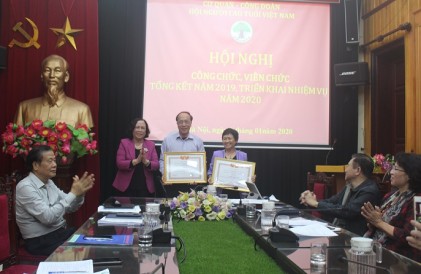 Cơ quan Trung ương Hội NCT Việt Nam: Tổ chức Hội nghị cán bộ, công chức, viên chức năm 2019, triển khai nhiệm vụ năm 2020