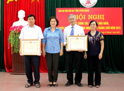 Hội Người cao tuổi tỉnh Tuyên Quang sơ kết công tác 6 tháng đầu năm, triển khai nhiệm vụ 6 tháng cuối năm 2015