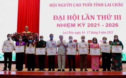 Hội NCT tỉnh Lai Châu: Tổ chức Đại hội lần thứ III nhiệm kì 2021-2026