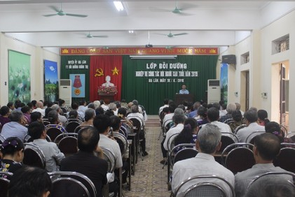 Huyện Gia Lâm, TP Hà Nội: tập huấn bồi dưỡng nghiệp vụ công tác Hội NCT năm 2019