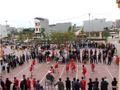 Bắc Giang tổ chức Giải bóng chuyền hơi NCT toàn tỉnh lần thứ nhất - năm 2014