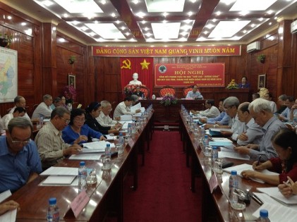 Cụm thi đua số VIII Hội NCT Việt Nam: Tổ chức Hội nghị giao ban tổng kết phong trào thi đua 