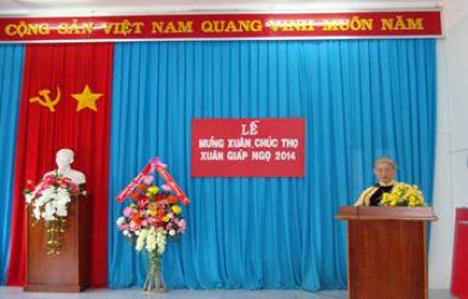 Hội Người cao tuổi phường Nguyễn An Ninh thành phố Vũng Tàu “Mừng xuân chúc thọ” xuân Giáp Ngọ 2014. 