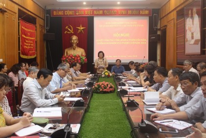 Công đoàn cơ quan Trung ương Hội NCT Việt Nam: Tổ chức hội nghị sơ kết công tác công đoàn 6 tháng đầu năm, triển khai nhiệm vụ 6 tháng cuối năm 2018