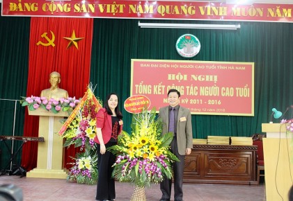 Hội Người cao tuổi tỉnh Hà Nam: Tổng kết công tác người cao tuổi nhiệm kỳ 2011 – 2016