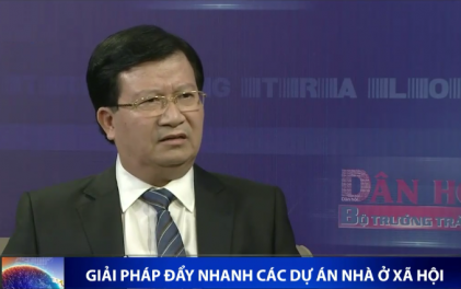 Bộ trưởng Trịnh Đình Dũng: Thị trường bất động sản phục hồi do chính sách 