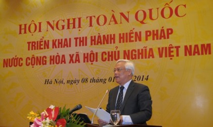 Hiến pháp (sửa đổi) là nền tảng pháp lý - chính trị quan trọng cho đất nước trong thời kỳ phát triển mới