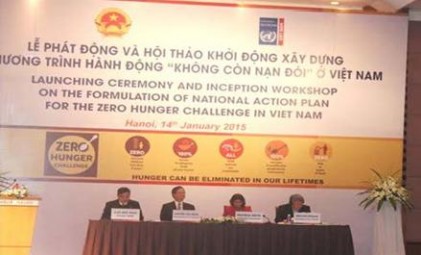 Phát động Chương trình Hành động quốc gia “Không còn nạn đói” tại Việt Nam 