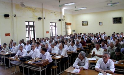 Huyện Hoài Đức, TP Hà Nội: Tập huấn nghiệp vụ công tác cho cán bộ Hội NCT