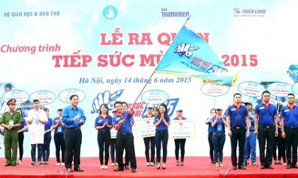 3.312 đội tình nguyện sẵn sàng “Tiếp sức mùa thi” 2015 